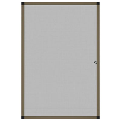 Ruskea hyönteisverkko ikkunaan Chestina 80x120cm