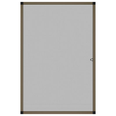 Ruskea hyönteisverkko ikkunaan Chestina 90x120cm