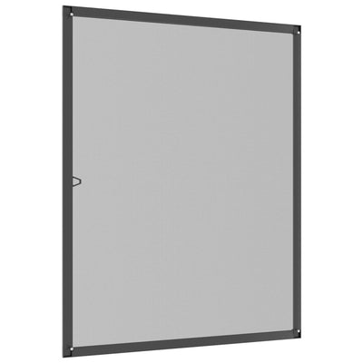 Antrasiitti hyönteisverkko ikkunaan Chestina 80x100cm