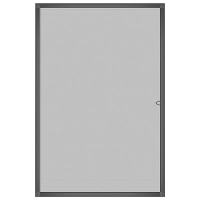 Antrasiitti hyönteisverkko ikkunaan Chestina 90x120cm