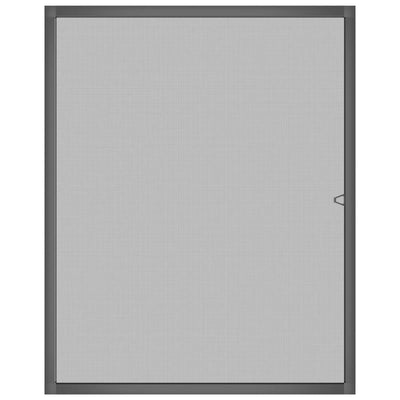 Antrasiitti hyönteisverkko ikkunaan Chestina 100x120cm