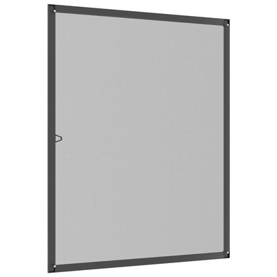 Antrasiitti hyönteisverkko ikkunaan Chestina 100x120cm
