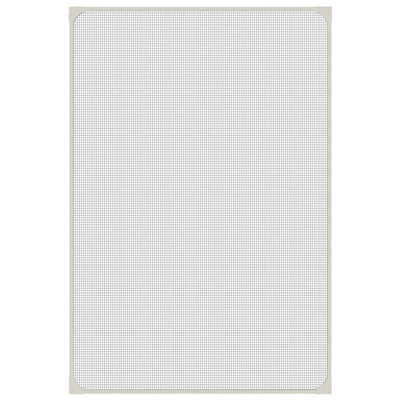 Valkoinen magneettinen hyönteisverkko ikkunaan Fotbal 80x120cm