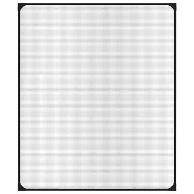 Antrasiitti magneettinen hyönteisverkko ikkunaan Fotbal 100x120cm