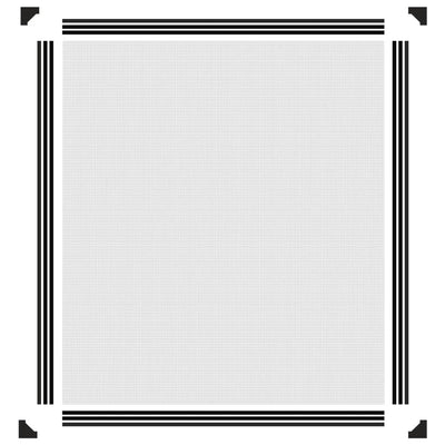 Antrasiitti magneettinen hyönteisverkko ikkunaan Fotbal 120x140cm