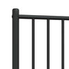 Metallinen vaihtopääty musta 90 cm