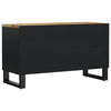 TV-taso 80x33x46 cm täysi mangopuu ja tekninen puu