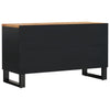 TV-taso 80x33x46 cm täysi akasiapuu ja tekninen puu