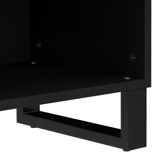 TV-taso 80x33x46 cm täysi akasiapuu ja tekninen puu