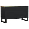 TV-taso 80x33x46 cm kierrätetty täyspuu ja tekninen puu