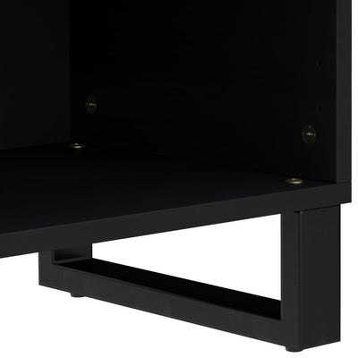 TV-taso 80x33x46 cm kierrätetty täyspuu ja tekninen puu