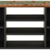 TV-taso 100x33x46 cm kierrätetty täyspuu ja tekninen puu