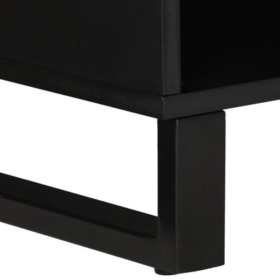 TV-taso 100x33x46 cm täysi mangopuu ja tekninen puu