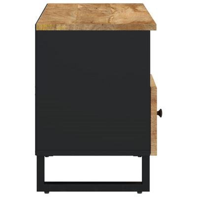 TV-taso 100x33x46 cm täysi mangopuu ja tekninen puu