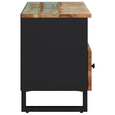 TV-taso 100x33x46 cm kierrätetty täyspuu ja tekninen puu