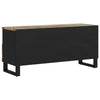 TV-taso 100x33x46 cm kierrätetty täyspuu ja tekninen puu