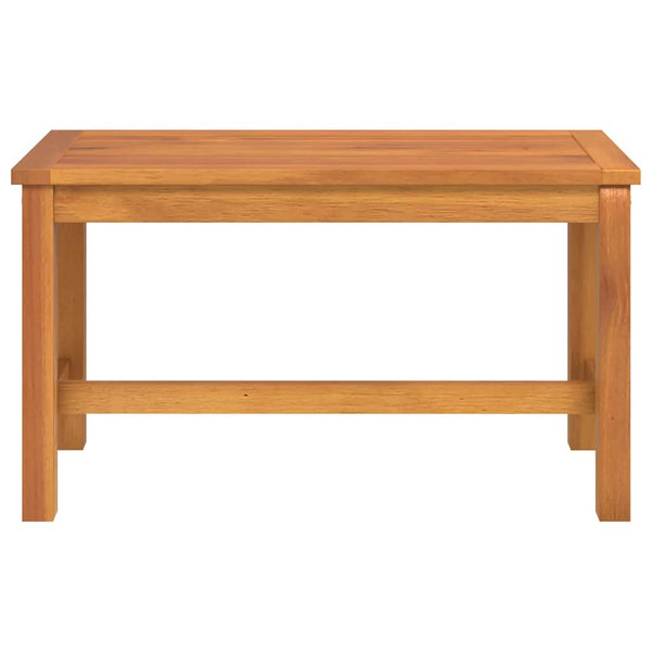 Puutarhapenkki 80x35x45 cm täysi akasiapuu