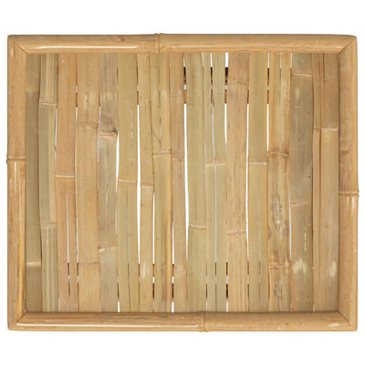 Puutarhapöytä 65x55x30 cm bambu