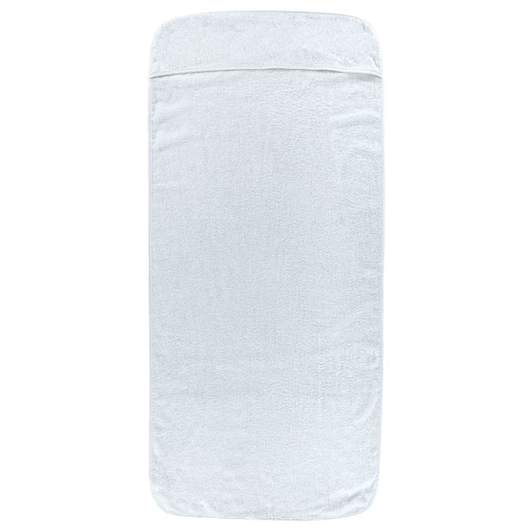 Valkoinen rantapyyhkeet Kazuo 60x135cm (2 kpl kangas 400 gsm)