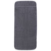 Rantapyyhkeet 2 kpl antrasiitti 60x135 cm kangas 400 GSM