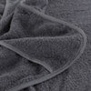 Antrasiitti rantapyyhkeet Kazuo 75x200cm (2 kpl kangas 400 gsm)