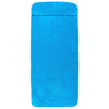 Rantapyyhkeet 2 kpl turkoosi 75x200 cm kangas 400 GSM