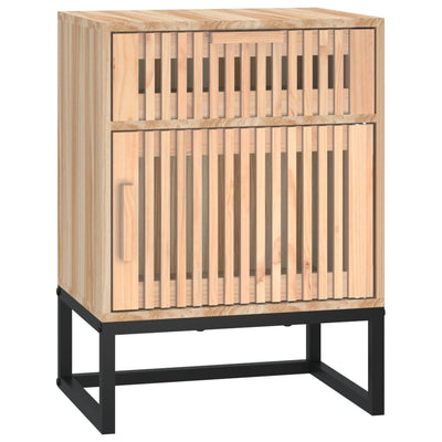 Yöpöydät 2 kpl 40x30x55,5 cm tekninen puu ja rauta