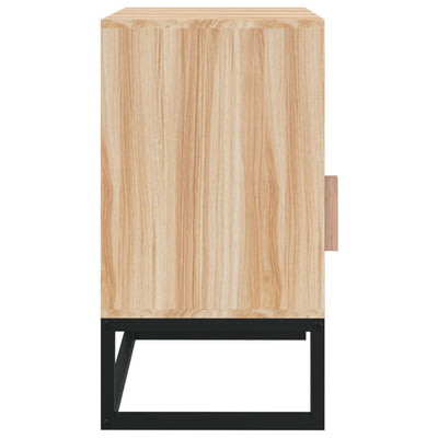 Yöpöydät 2 kpl 40x30x55,5 cm tekninen puu ja rauta