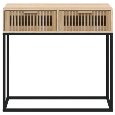 Konsolipöytä Jillian 80x30x75cm (puinen ja rauta)