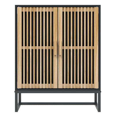 Senkki musta 60x30x75 cm tekninen puu