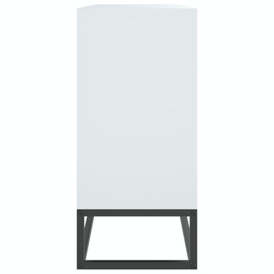 Valkoinen senkki Ghiorghita 105x30x65cm (puinen)