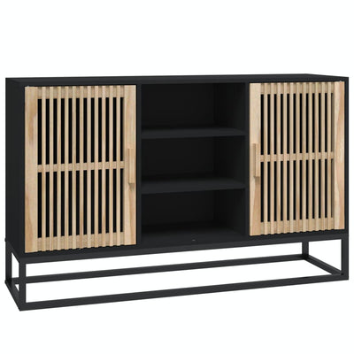 Senkki musta 105x30x65 cm tekninen puu