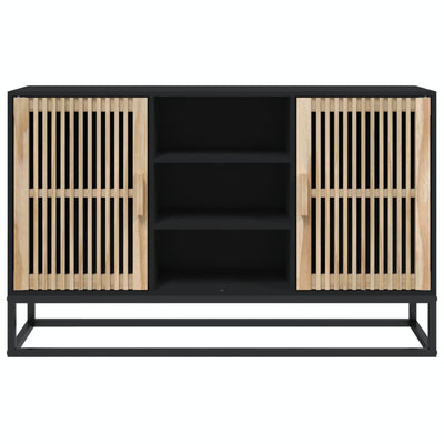 Senkki musta 105x30x65 cm tekninen puu