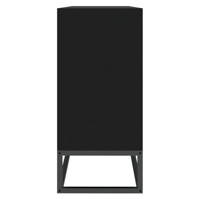 Senkki musta 105x30x65 cm tekninen puu