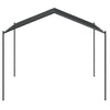 Antrasiitti telttakatos Tugomir 4x4 m (teräs ja kangas)