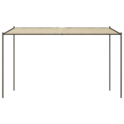 Katos beige 4x4 m 180 g/m² kangas ja teräs