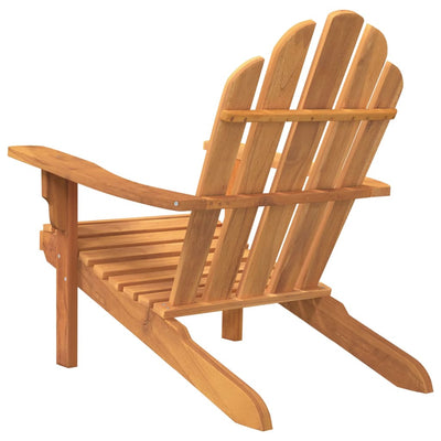 Adirondack puutarhatuolit 2 kpl 79x95x92 cm täysi tiikki