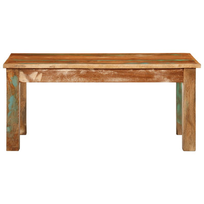 Sohvapöytä 100x55x45 cm täysi kierrätetty puu