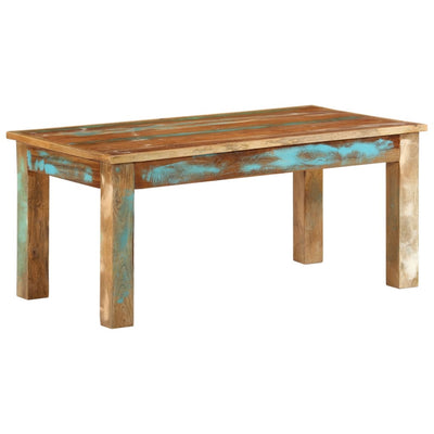 Sohvapöytä 100x55x45 cm täysi kierrätetty puu