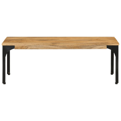 Sohvapöytä 100x55x35 cm täysi mangopuu