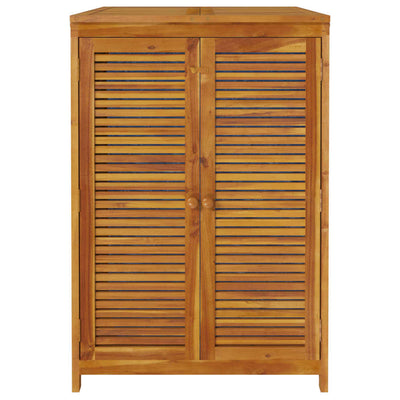 Ulkosäilytyslaatikko 70x87x104 cm täysi akasiapuu