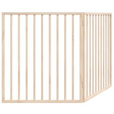 Koiraportti kokoontaittuva 2 paneelia 160 cm poppelipuu