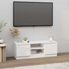 TV-taso ovella valkoinen 102x30x36 cm