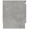 TV-taso ovella betoninharmaa 102x30x36 cm
