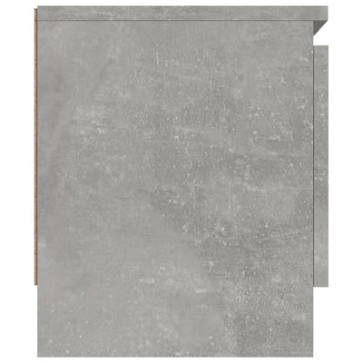 TV-taso ovella betoninharmaa 102x30x36 cm