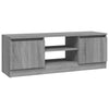 TV-taso ovella harmaa Sonoma 102x30x36 cm