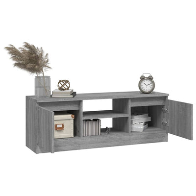 TV-taso ovella harmaa Sonoma 102x30x36 cm