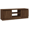 TV-taso ovella ruskea tammi 102x30x36 cm