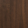 TV-taso ovella ruskea tammi 102x30x36 cm