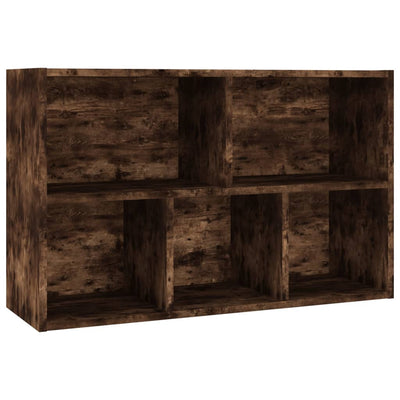 Kirjahylly / Senkki savutammi 50x25x80 cm tekninen puu